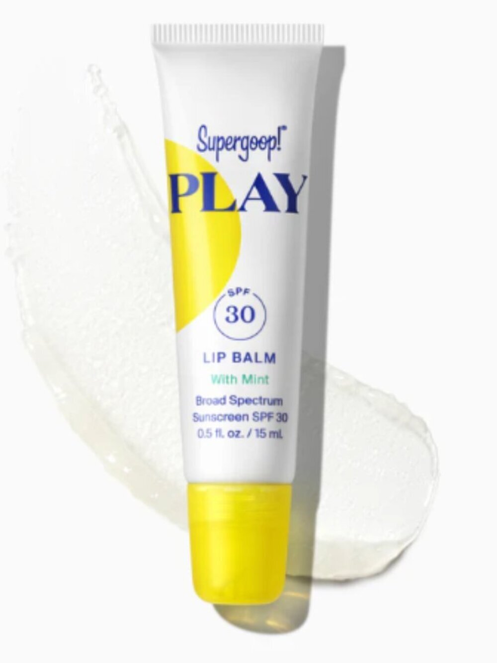 NWT Supergoop PLAY Lip Balm SPF 30 Mint